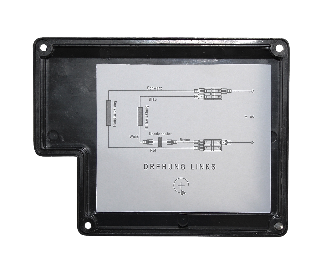 Flachmotor E65SA2- 1,5 kW-B34  Drehrichtung links