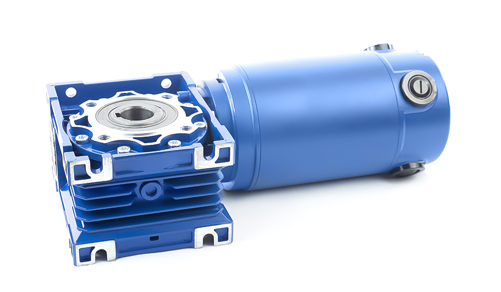 CMRV030 DC350-2, 12V, 0.50 kW, 600 rpm, IP40 Worm Gearbox Motor