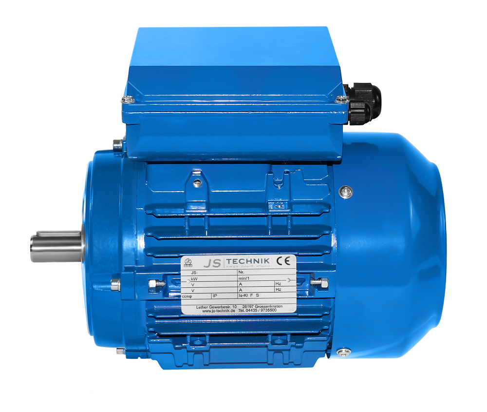 Moteur monophasé ML2 712-4, 0,37 kW, 4pol, B34