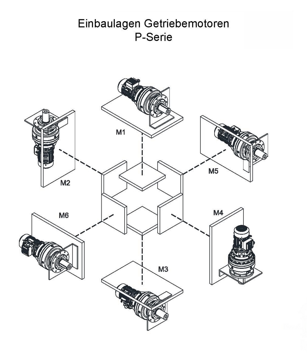 PV1102L.01-71-4-0,37 kW-67 tr/min Motoréducteur planétaire