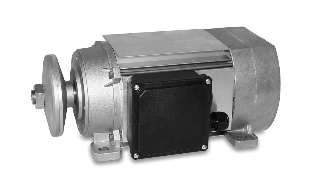 Flachmotor D65SC2- 3,0 kW-B34  Drehrichtung rechts